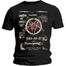 Slayer - Unisex Haunting 84 Flier T-Shirt