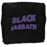 Black Sabbath - Unisex Purple Wavy Logo Fabric Wristband