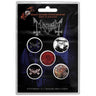 Mayhem - Unisex De Mysteriis Dom Sathanas Button Badge Pack