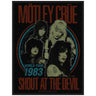 Motley Crue - Unisex Shout At The Devil Standard Patch