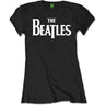 The Beatles - Womens Drop T Logo T-Shirt