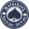 Motorhead - Unisex Born To Love, Live To Win Standard Patch
