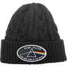 Pink Floyd - Unisex The Dark Side Of The Moon White Border Beanie Hat