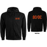AC/DC - Womens Logo Zipped Hoodie