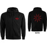 Slipknot - Womens 9 Point Star Zipped Hoodie