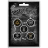 Motorhead - Unisex Clean Your Clock Button Badge Pack