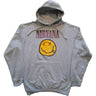 Nirvana - Unisex Xerox Smiley Pink Pullover Hoodie