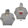 Pink Floyd - Unisex The Wall Faded Hammers Logo Zipped Hoodie