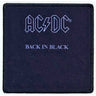 AC/DC - Unisex Back In Black Standard Patch