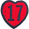 The Sex Pistols - Unisex 17 Heart Standard Patch