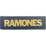 Ramones - Unisex Gold Logo Standard Patch