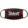 Slipknot - Unisex White Logo & Sigils Face Mask
