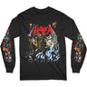 Slayer - Unisex Airbrush Demon Long Sleeve T-Shirt