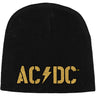 AC/DC - Unisex Pwr-Up Band Logo Beanie Hat