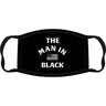 Johnny Cash - Unisex Man In Black Face Mask