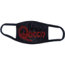 Queen - Unisex Red Retro Logo Face Mask