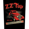 ZZ Top - Unisex Eliminator Back Patch