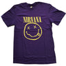 Nirvana - Unisex Yellow Smiley T-Shirt