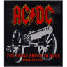 AC/DC - Unisex Canon Woven Logo Standard Patch