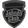 Johnny Cash - Unisex Metallic Shield Standard Patch