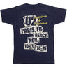 U2 - Unisex I+E Paris Event 2015 T-Shirt