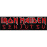 Iron Maiden - Unisex Senjutsu Logo Super Strip Patch
