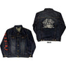 Queen - Unisex White Crest Denim Jacket