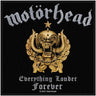 Motorhead - Unisex Everything Louder Forever Back Patch