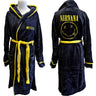 Nirvana - Unisex Yellow Smiley Bathrobe