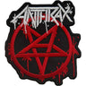 Anthrax - Unisex Pent Logo Standard Patch