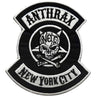 Anthrax - Unisex Nyc Standard Patch