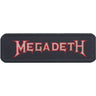 Megadeth - Unisex Logo Outline Standard Patch