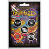 Thin Lizzy - Unisex Chinatown Button Badge Pack