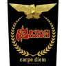 Saxon - Unisex Carpe Diem Back Patch