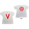 U2 - Unisex U2 Vertigo Tour 2005 Red V T-Shirt