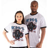 KISS - Unisex Alive In '77 Ringer T-Shirt