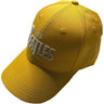 The Beatles - Unisex White Drop T Logo Baseball Cap
