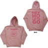 Ramones - Unisex Pink Hey Ho Seal Pullover Hoodie