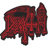 Death - Unisex Logo Cut Out Standard Patch