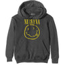 Nirvana - Unisex Yellow Smiley Pullover Hoodie
