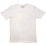 Nirvana - Unisex White Smiley Hi-Build T-Shirt