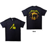 Metallica - Unisex 72 Seasons Strobes Photo T-Shirt