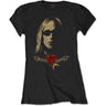 Tom Petty & The Heartbreakers - Womens Shades & Logo T-Shirt