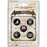 Airbourne - Unisex Boneshaker Button Badge Pack