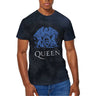 Queen - Unisex Blue Crest T-Shirt