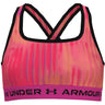 Under Armour - Girls Crossback Mid Printed Bra
