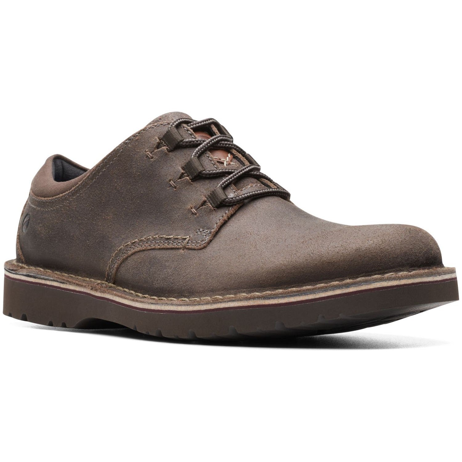 Clarks‎ Eastford Low Mens Casual Leather Oxford Shoes Size 11.5 Brown 261629137 Eastford Low main image 4