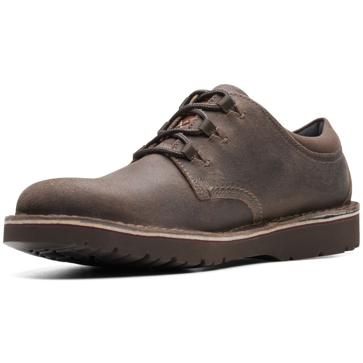 Men’s Clarks 10 1/2M “Eastford Low” Oxford Shoes in Dark Brown leather Clarks Un Abode Ease Oxford Shoes Dark Tan | Mercari main image 4