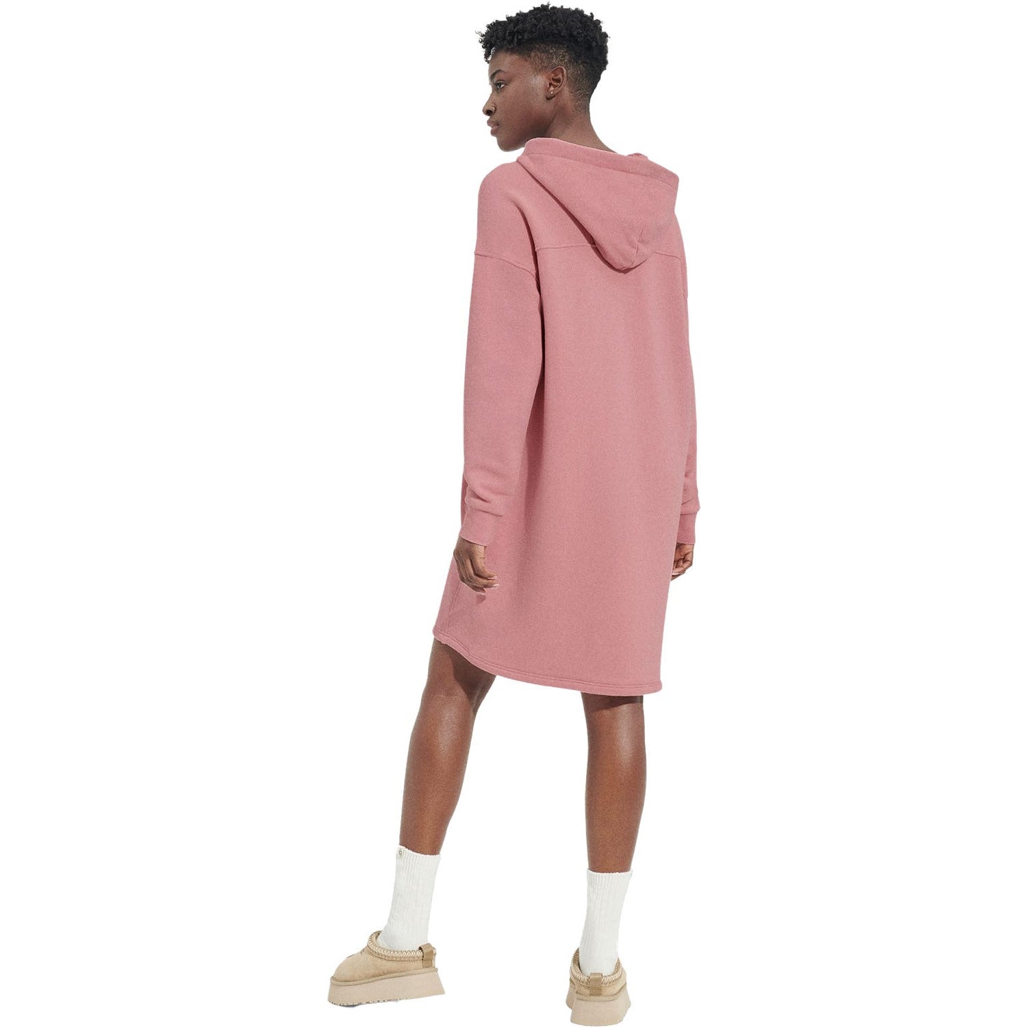 ugg classic hoodie dress Ugg (r) Classic Hoodie Dress In Pink Dawn