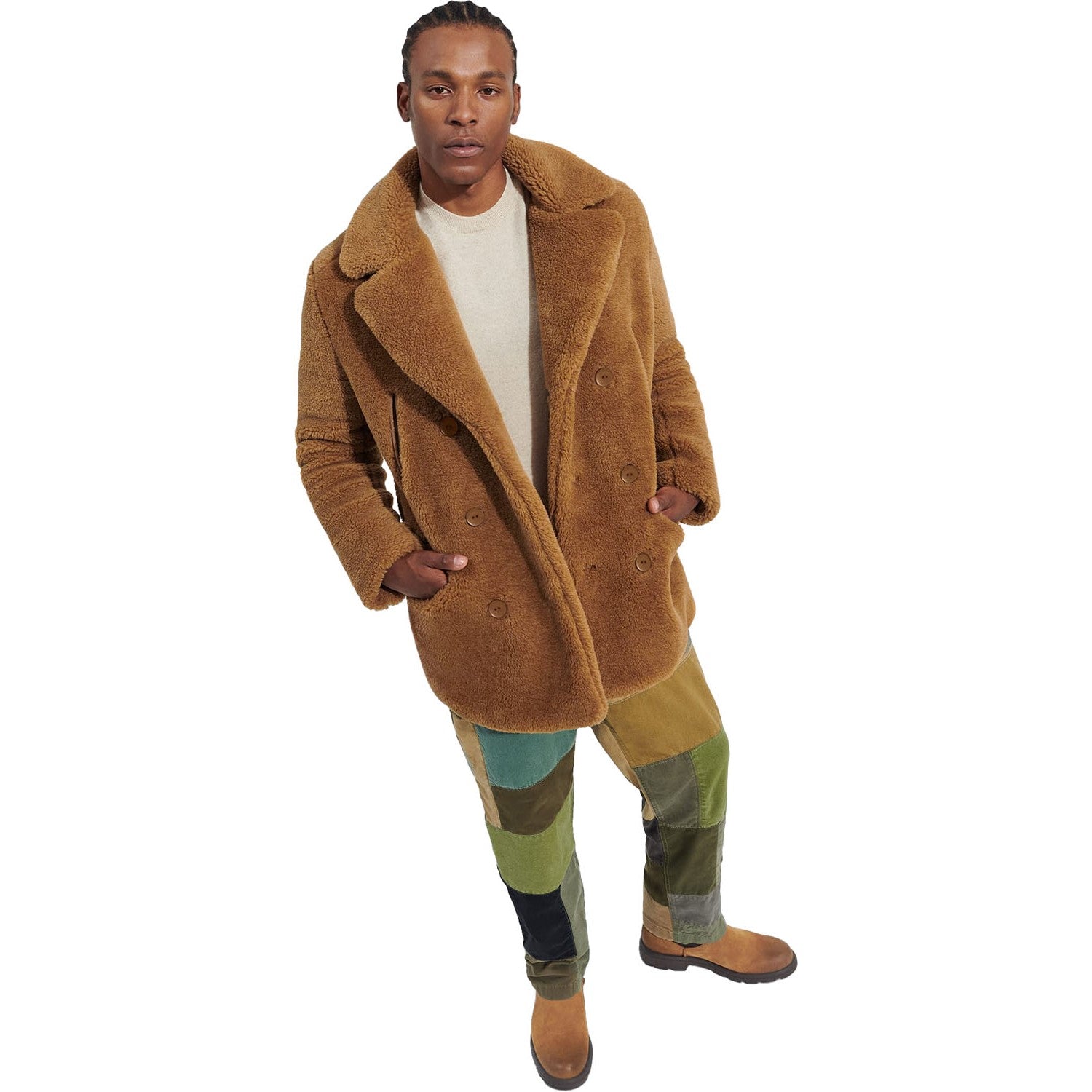 Ugg - Mens Ashbury Uggfluff Peacoat – Dress Code